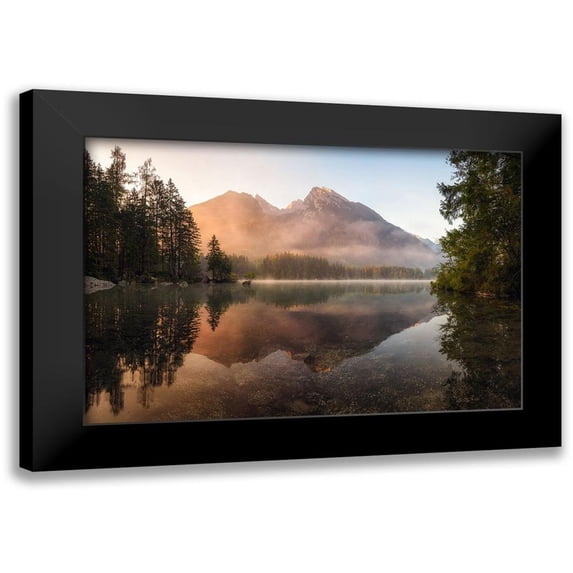 Gastager, Daniel 24x17 Black Modern Framed Museum Art Print Titled - Glowing Mist