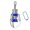 Blue, variant on ABS Press Strong Doll Machine Grab-clip Keychain Secure Grip Design Simulated Toy Accessory For Key Backpacks