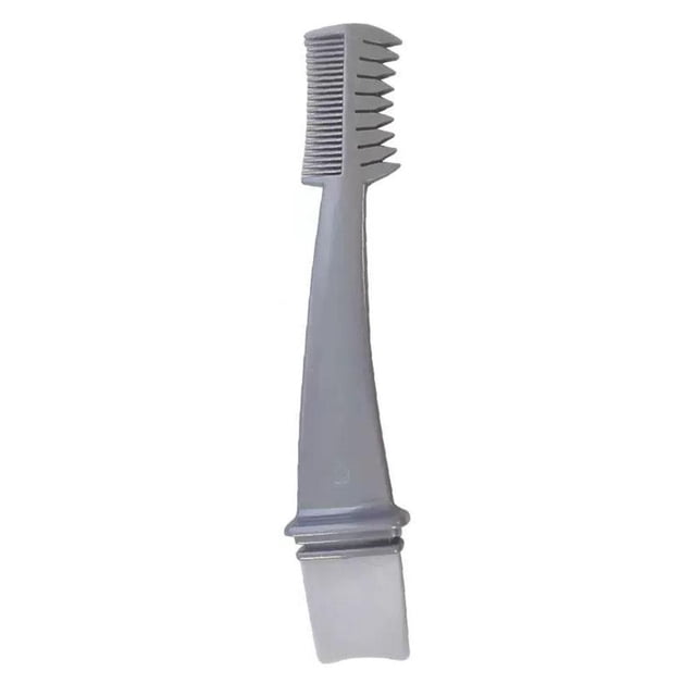 Professional Dual Head Eyelash Comb & Lash Separator, Precision Plastic Mascara Guard, Portable Dual Ended Lash Shaper Makeup Tool for Clump-Free Defined Lashes