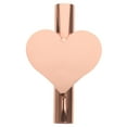 thumbnail image 5 of TAILTOSS 1Pcs Heart Shaped Wall Vase for Home Decor and Flower Arrangement in Rose Gold 4.3X2.7X0.7in, 5 of 8