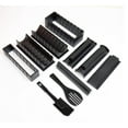 thumbnail image 1 of Sushi Maker Home Sushi Mold Press Plastic Sushi Maker Tool Easy Sushi Making Kit Sushi Set 10 Pieces, 1 of 5