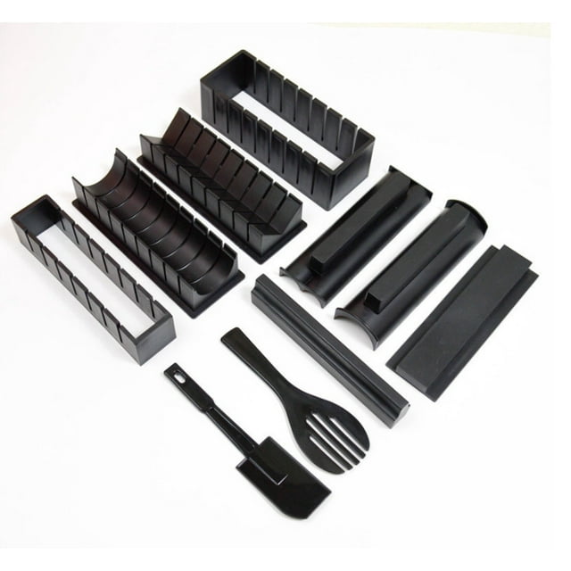 Sushi Maker Home Sushi Mold Press Plastic Sushi Maker Tool Easy Sushi Making Kit Sushi Set 10 Pieces