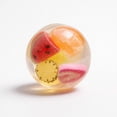 thumbnail image 2 of Gel Squishy Stress Ball with Mixed Fruit Slices Inside, 2.4 Inch, Transparent, for Children and Adults, Sensory Toy, 2 of 3