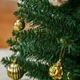 thumbnail image 4 of 6ft Christmas Tree Xmas Pine Tree Decoration Artificial Slim Christmas Tree with Sturdy Plastic Base, Green, 4 of 9