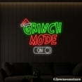 thumbnail image 2 of Glowneon Christmas Mode On Neon Sign, Christmas Mode On LED Sign, Merry Christmas Sign, 2 of 5
