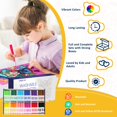thumbnail image 4 of Rotuladores lavables Caulya, 12 colores, 240 unidades, para el aula de niños, 4 of 7