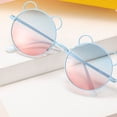 thumbnail image 3 of Lunettes de Soleil pour Enfants Adorables Coussinet Nasal Doux Lavable Réutilisable Lunettes de Soleil Adorables Douces Portatives Lunettes de Plein Air Voyage Camping Plage Lunettes Rose, 3 of 7