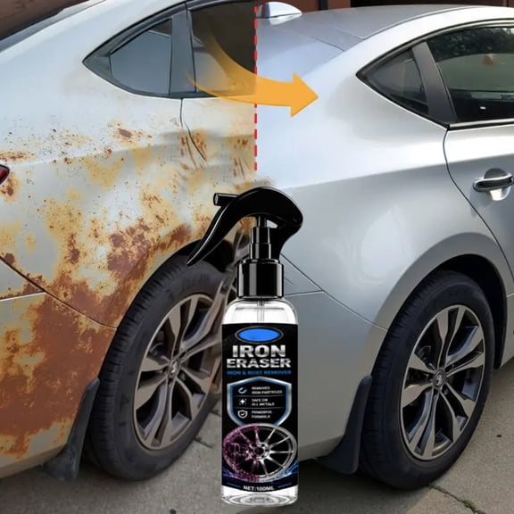 Rust Remover for Metal | Rust Remover for Car Iron Remover Wheel Cleaner | Rust and Inhibitor for Auto Detailing, 1 Pack