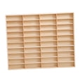 thumbnail image 3 of MERIGLARE 1/64 Car Display Rack Shelf Figures Display Cabinet Collectibles Multifunction Miniature Display Case for Home Figurine Shelf 40 grids, 3 of 9
