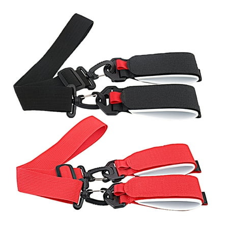 

2 Pcs Adjustable Snowboard Shoulder Strap Nylon Skateboard Fixing Strap