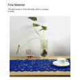 thumbnail image 3 of Felt Table Runner Modern Simple Style Flower Desktop Felt Portable Pattern Replacement Home Restaurant Cafe Desktop Placemat Coaster Mat Pink, 3 of 9