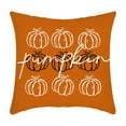 thumbnail image 2 of Guozer Throw Pillow Covers 18*18In Orange Pillow Covers for Thanksgiving Decoration Fall Pillows in Fall Decor, 2 of 6