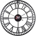 thumbnail image 4 of Weatherproof Garden Clock Retro Roman Numerals Vintage Simple Iron Art Outdoor Clock Battery Operated Silent 40cm, 4 of 4