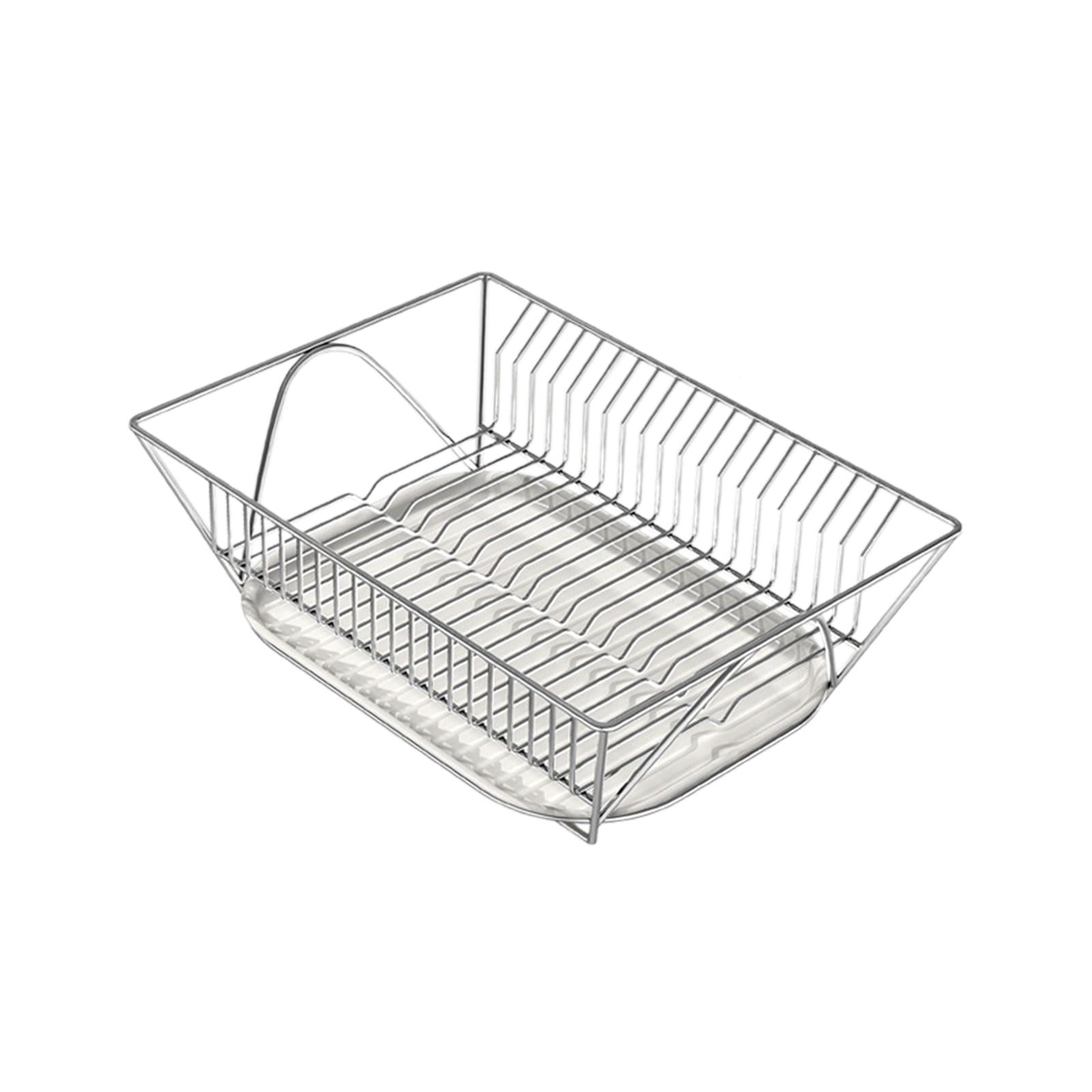 Dish Drying Rack,Kitchen Dish Drying Rack Organizer Drainer,Utensils