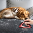 thumbnail image 2 of Jewyow Pet Hair Remover Brush – Efficient Dog & Cat Hair Removal Tool for Furniture, Carpet, Car Interior, Couch & Mats, Ergonomic & Durable (Red), 2 of 8
