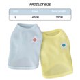 thumbnail image 2 of Camisa de algodón para perros, camisetas ligeras de verano para mascotas, suave, transpirable, elástica, camiseta para perros y gatos, chaleco sin mangas, ropa para perros medianos y pequeños, 2 of 6