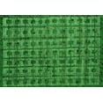 thumbnail image 1 of Ahgly Company Indoor Rectangle Abstract Green Modern Area Rugs, 7' x 10', 1 of 4