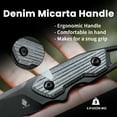 thumbnail image 5 of Kizer Fixed Blade Knife GROOM, D2 Steel D2 Handle Pocket Tactical Knives, 1060A1, 5 of 7