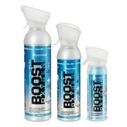 Boost Oxygen 3, 5, & 10L Supplemental Oxygen Can w/Mouthpiece, Peppermint