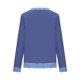 thumbnail image 3 of Camisetas de Manga Larga para las Mujeres Loose Fit Color Sólido Blusa de Cuello Redondo Top Suave Casual, 3 of 6