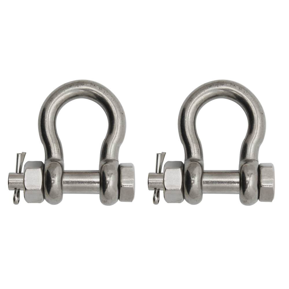 Extreme Max 3006.8387 BoatTector Stainless Steel Bolt-Type Anchor Shackle 7/8 