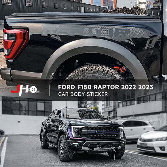 2 Pack Car Truck Body Side Sticker Vinyl Graphics Truck Decal Black Badge for Ford -