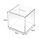 thumbnail image 2 of Alcancía transparente acrílica, caja de billetes de arte, caja de ahorro de dinero creativa transparente para barra, estantería, sala de estar, mesa, 18cmx18cmx18cm Sunnimix Hucha transparente, 2 of 7