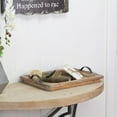 thumbnail image 6 of Cheung's Home Decorative Wood Tray with Metal Handles, 6 of 6