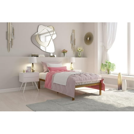 Modern Gold Machine - Signature Sleep Premium Modern Platform Bed, Metal, Gold, Multiple Sizes