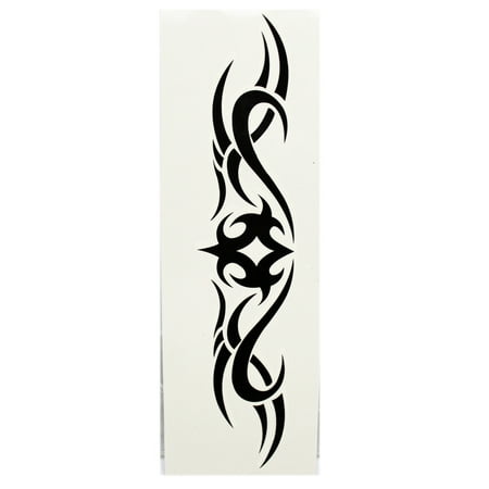 Symbol Tattoo - Majestic Symbol Surrounded By Flowing Woven Patterns Temporary Tattoo