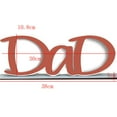 thumbnail image 2 of Amdohai Picture Frame Father's Day Decoration Gift Photo Frame DaD/PaPa Shape for Desk Decor Ornaments, 2 of 7