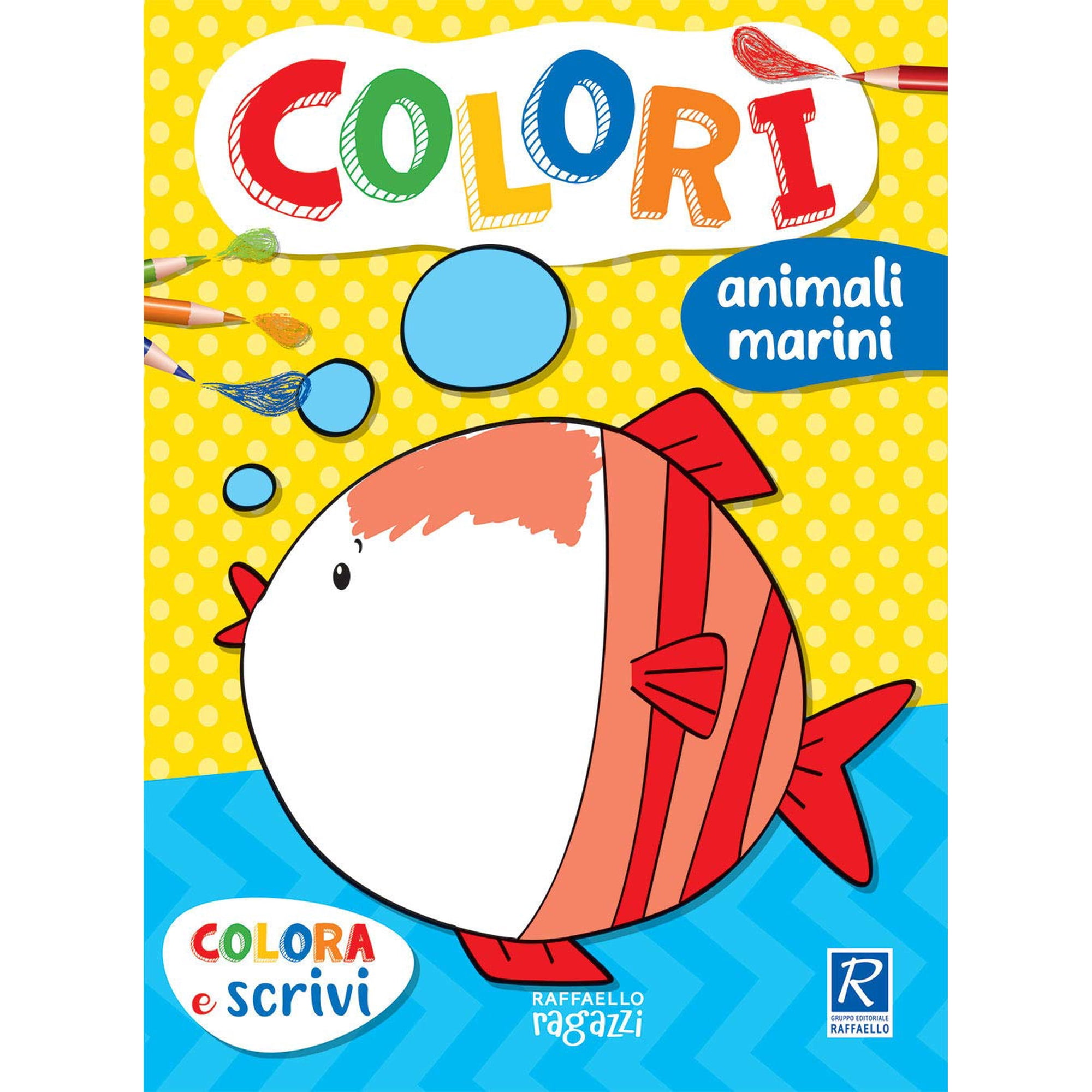 Stefania Binello Animali marini. Color&igrave; (Paperback)