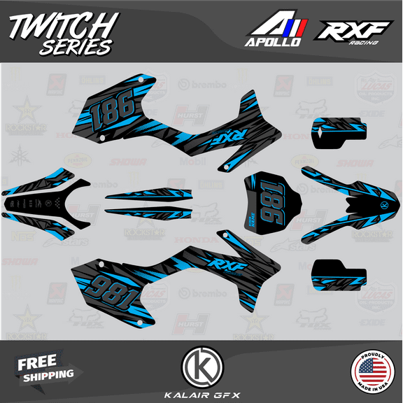 Kalair GFX Graphics Kit for Apollo RXF (All Years) Twitch Series