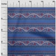 thumbnail image 1 of oneOone Cotton Silk Fabric Leaves & Floral Block Print Sewing Fabric BTY 42 Inch Wide, 1 of 4