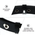 thumbnail image 6 of NICEXMAS 2-Pack Punk Style Black Waist Belts for Women, Imitation Stitching, Trendy Fashion Accessories, 6 of 6