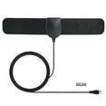 Amplifier 1080P Active DVBT2 ATSC Aerial 25 Miles TV Antenna Indoor