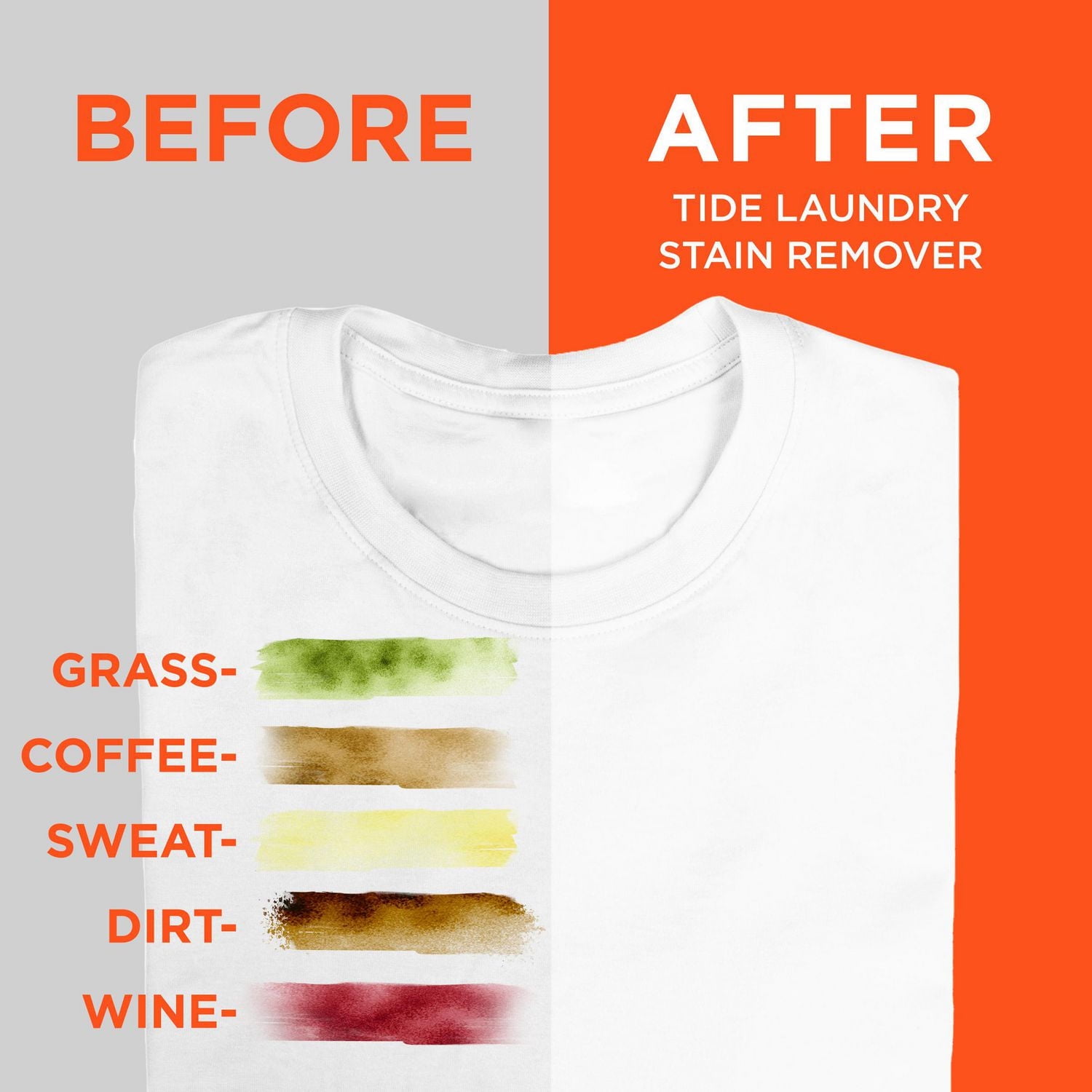 Tide Rescue Plus Oxi Laundry Stain Remover and Carpet Cleaning Spray and Wash, Spot Cleaner 650ml, Unscented Stain Remover