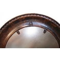 thumbnail image 3 of Round Hammered Copper Mirror, 3 of 3