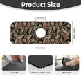 thumbnail image 2 of Pofeuu Paisley6 Print Splash Guard for Sink Faucet Sink Gadgets-Splash Guard Behind Faucet Drip Catcher for Kitchen, Bathroom,Sink Mat, 2 of 7