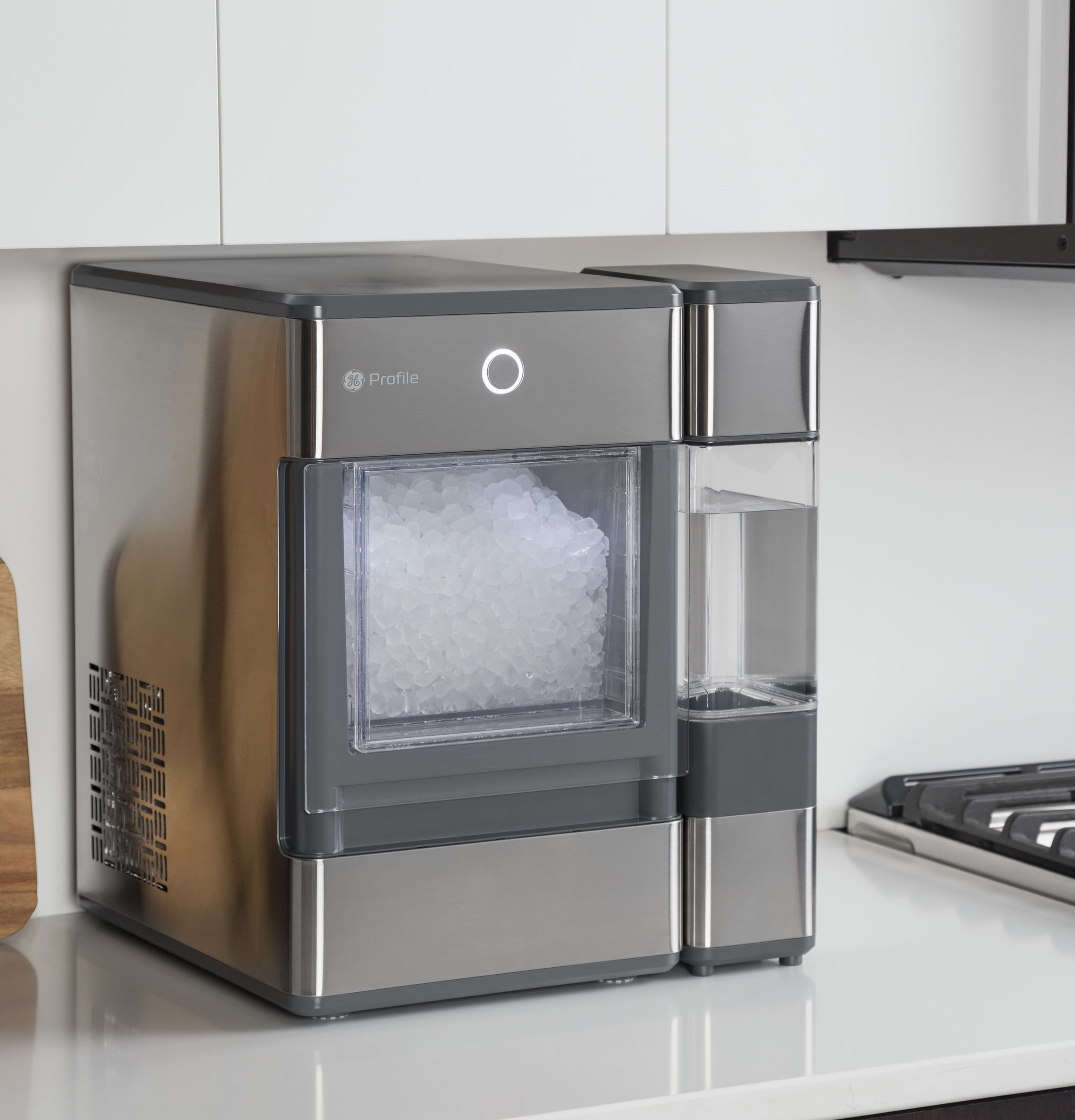 GE Profile™ Opal™ Nugget Ice Maker + Side Tank, Makes up to 24lbs per day, Countertop Icemaker, Stainless Steel - 2