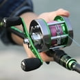 thumbnail image 6 of Sougayilang Trolling Fishing Reel 6+1BB 5.3:1 High Speed Ratio Strong Saltwater Sea Bait Casting Reel Max Drag 25kg, 6 of 7