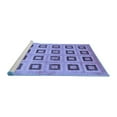 thumbnail image 2 of Ahgly Company Machine Washable Indoor Rectangle Abstract Blue Modern Area Rugs, 7' x 9', 2 of 4