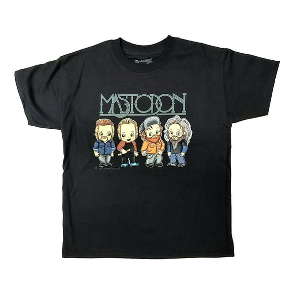 Mastodon Boys/Girls Characters Cotton T-Shirt