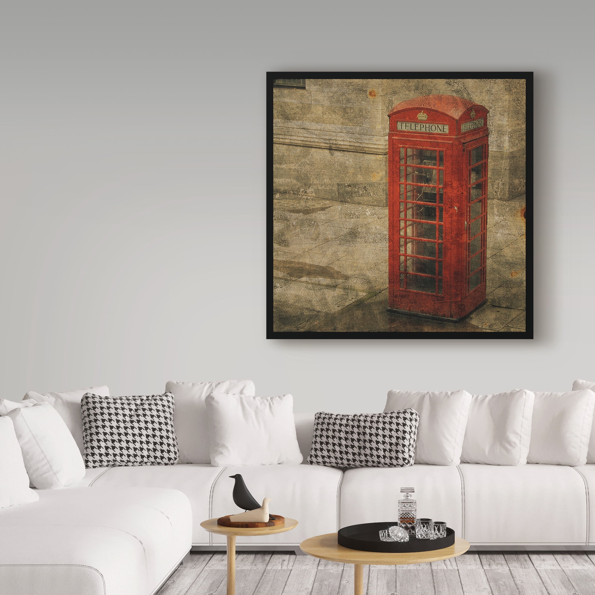 Trademark Fine Art 'London Calling' Canvas Art by John W. Golden