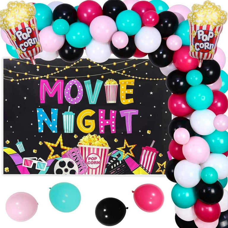 24 Pieces Red Carpet Hollywood Centerpiece Sticks for Movie Theme  Party-Table Toppers Movie Night Birthday Party Decoration Baby Shower  Birthday Party