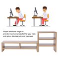 thumbnail image 4 of <p>Ergomomic Computer Monitor Riser, Durable Multi-Functional Space-Saving Monitor Stand Riser, For Office Use Computer Home Use</p>, 4 of 7