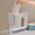 thumbnail image 4 of Caja de plástico para almacenamiento de alimentos recipiente hermético para despensa Ehuebsd multigrano cereales arroz granos secos fruta té, 4 of 6