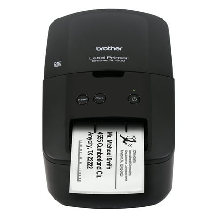 Brother QL-600 Economic Desktop Label Printer, High Resolution Printing