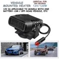 thumbnail image 4 of Car Heater Defrost Heater 12v 120w/24v 200w Portable Windscreen Fan, 4 of 5