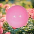 thumbnail image 3 of Trademark Innovations 8" Stainless Steel Gazing Mirror Ball (Pink), 3 of 5
